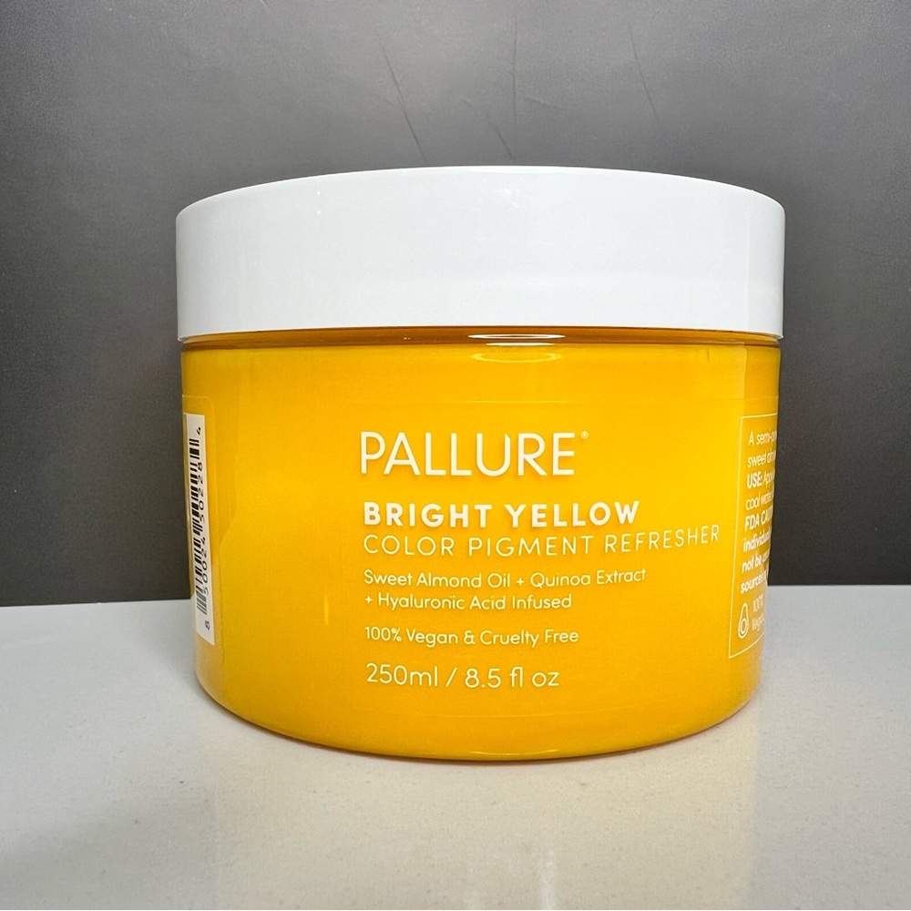 PALLURE BRIGHT YELLOW COLOR PIGMENT REFRESHER